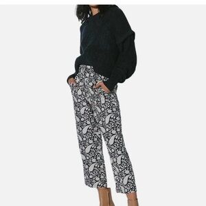 Revolve Cleobella‎ Dana Trouser Paisley Cropped Organic Cotton Size XS